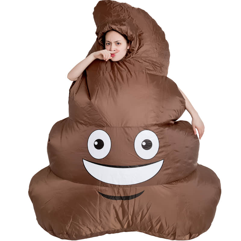 Adult Poop Inflatable Costume