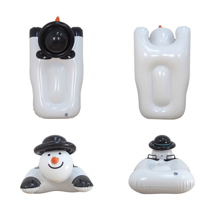 Inflatable Snowman Snow tube for kids 
