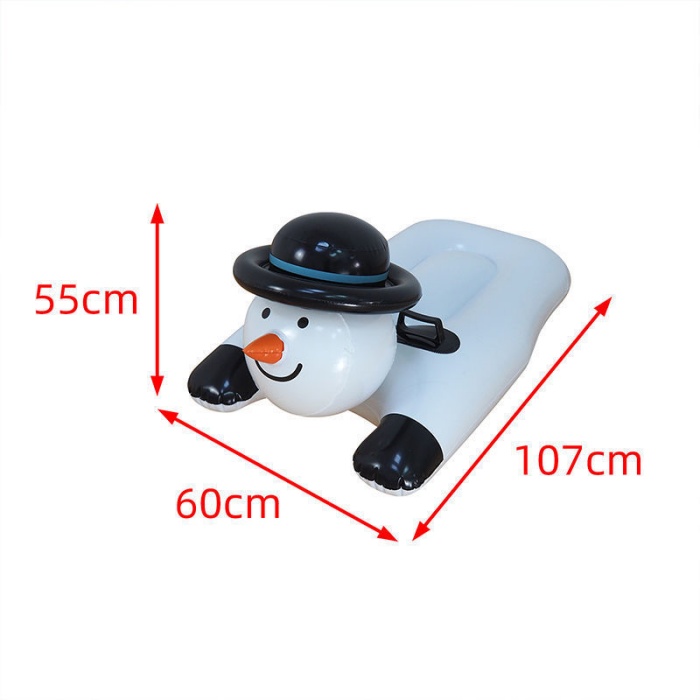 Inflatable Snowman Snow tube for kids 