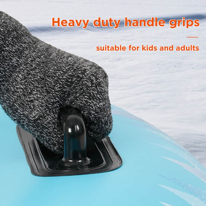 Heavy Duty 3 Person Winter Snow Tube Sled
