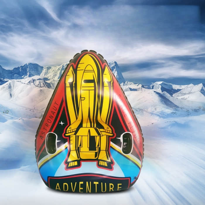 Heavy Duty Triangle Winter Snow Tube Sled