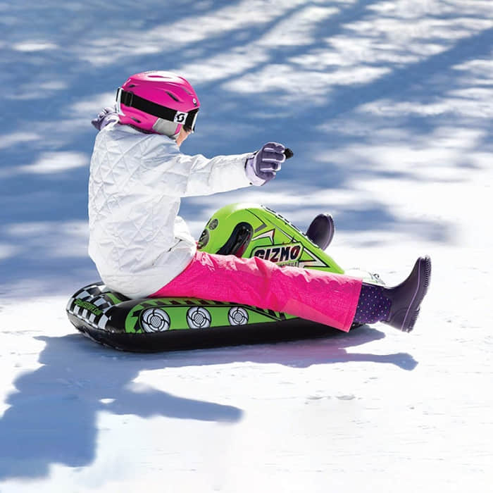 Inflatable Snowmobile Winter Snow Sled For Kids