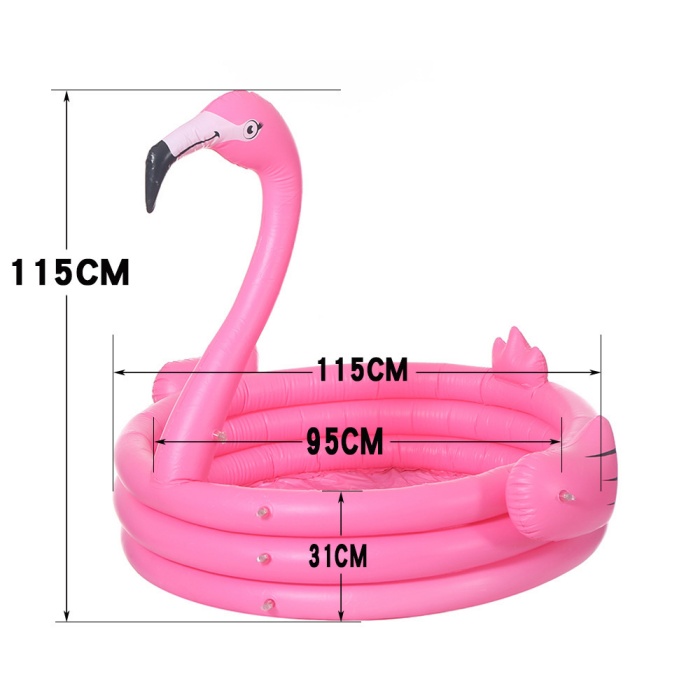 Flamingo Inflatable Pool for Kids