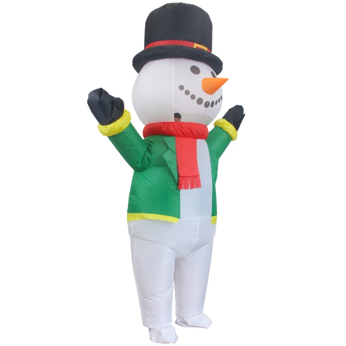 Snowman Inflatable Costume
