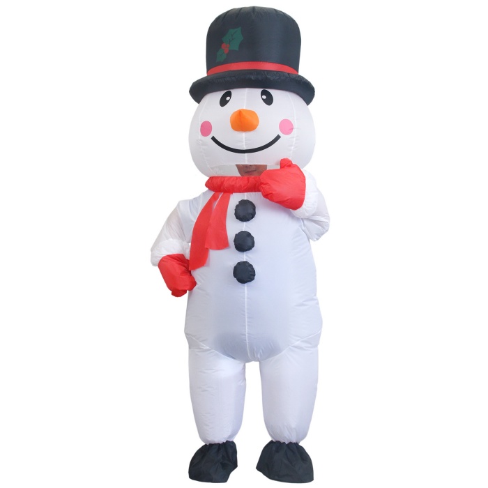 Snowman Inflatable Costume