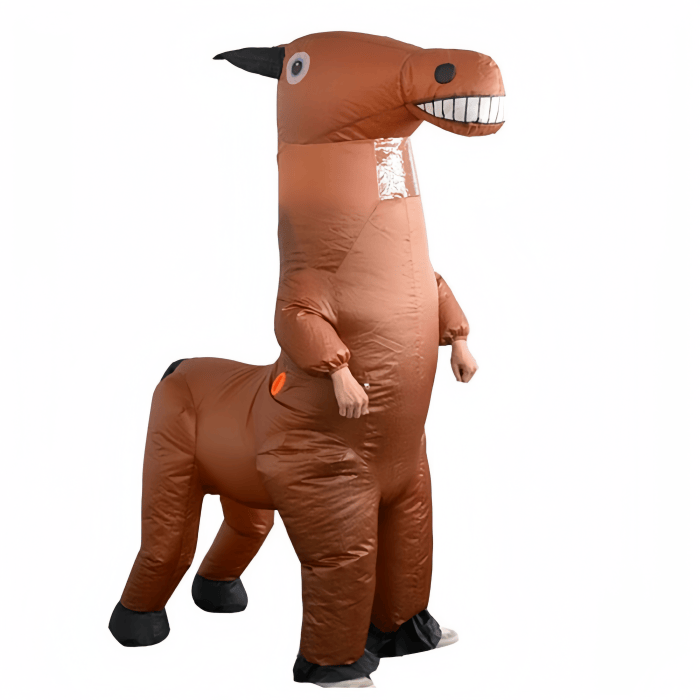  Adults Inflatable Ride on Horse Costume