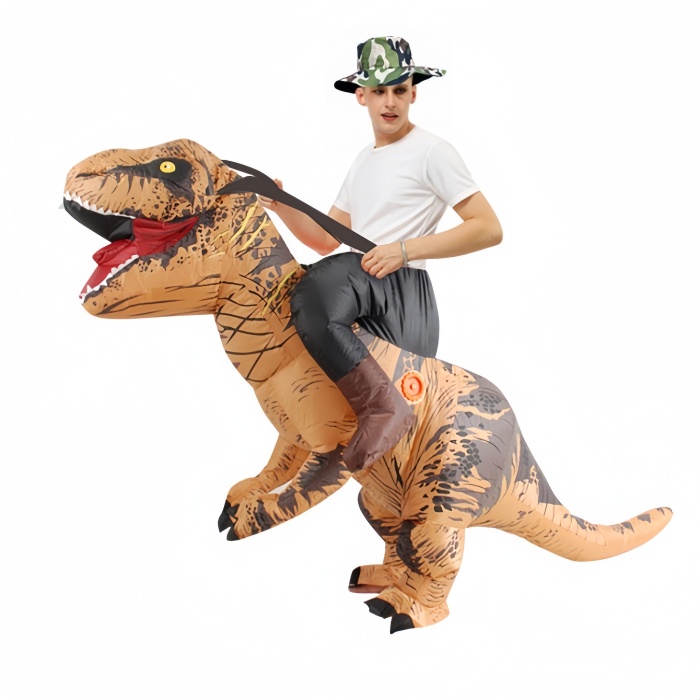 Inflatable T-rex Dinosaur Costume