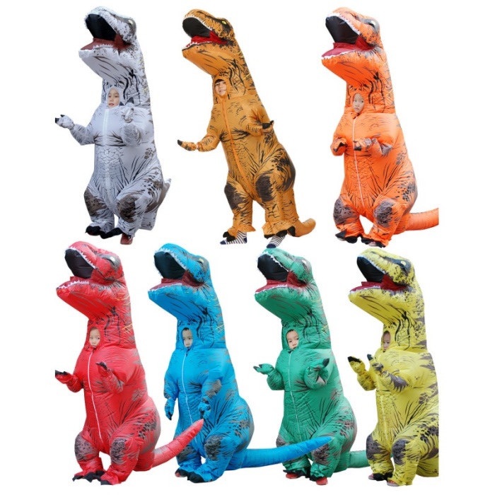 Inflatable T-rex Dinosaur Costume