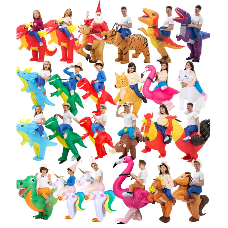 Elk Santa Claus Inflatable Costume Elk Santa Claus Inflatable Costume