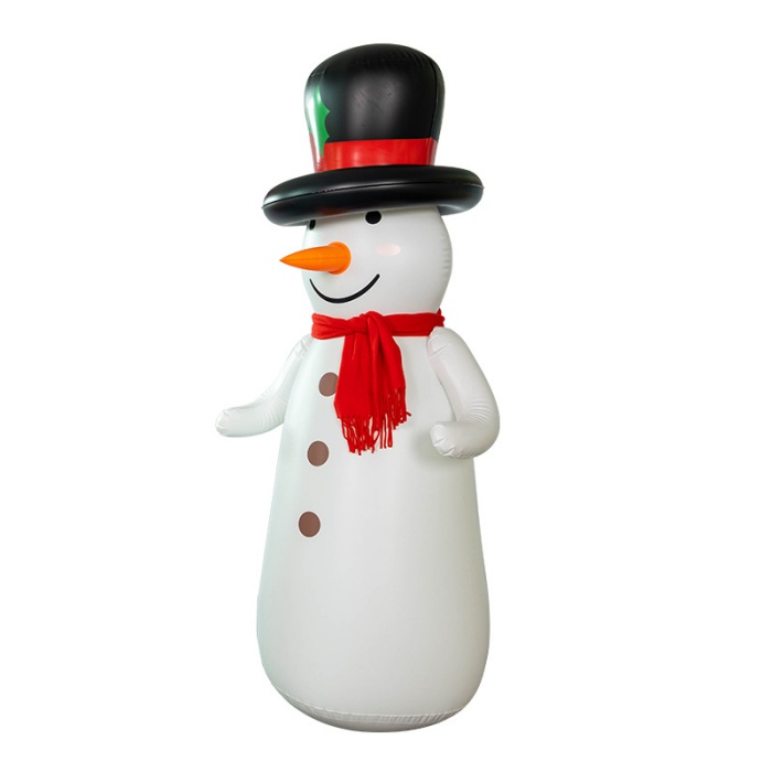 Inflatable snowman tumbler toy for Kids