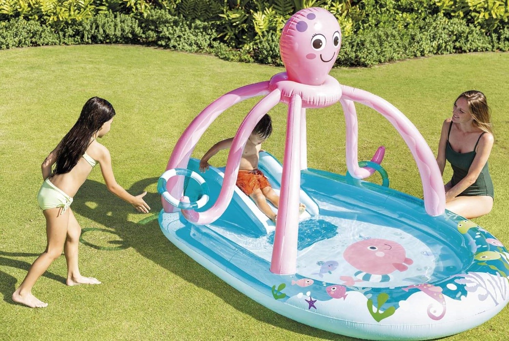 Octopus Inflatable Kiddie Pool