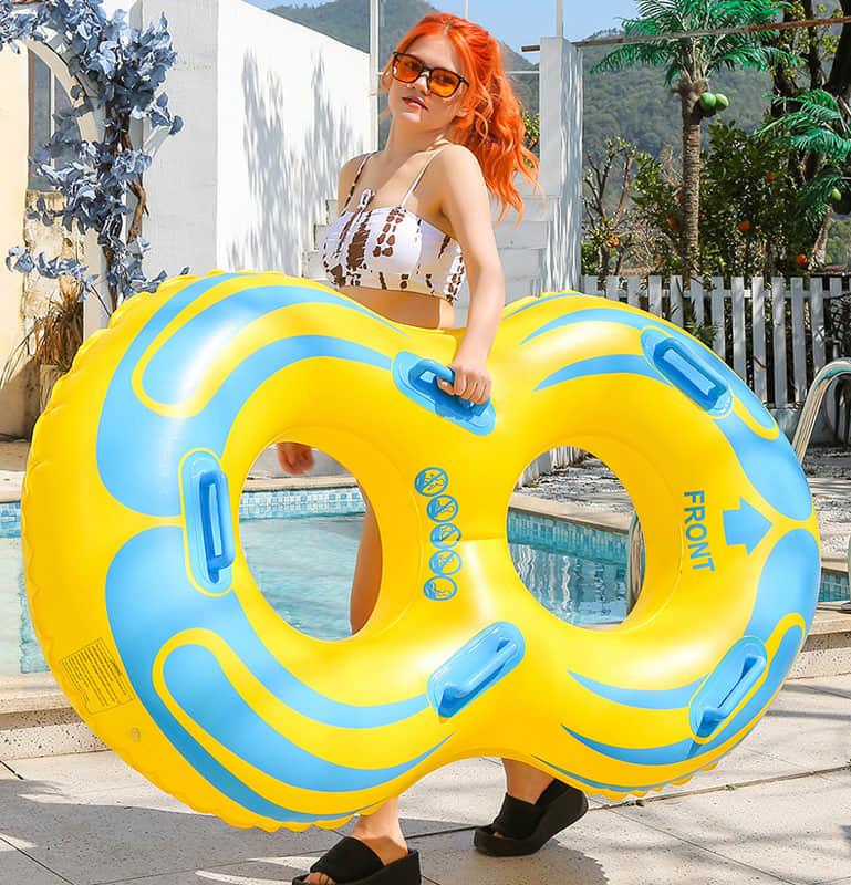 2 Person Inflatable Water Park Slide tube
