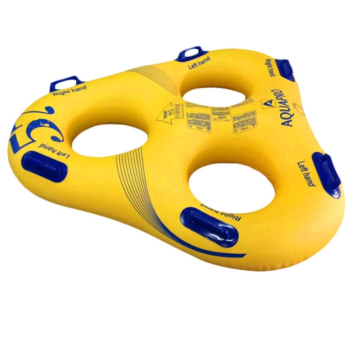 Triangle Shape Inflatable Water Park Slide Tube 
