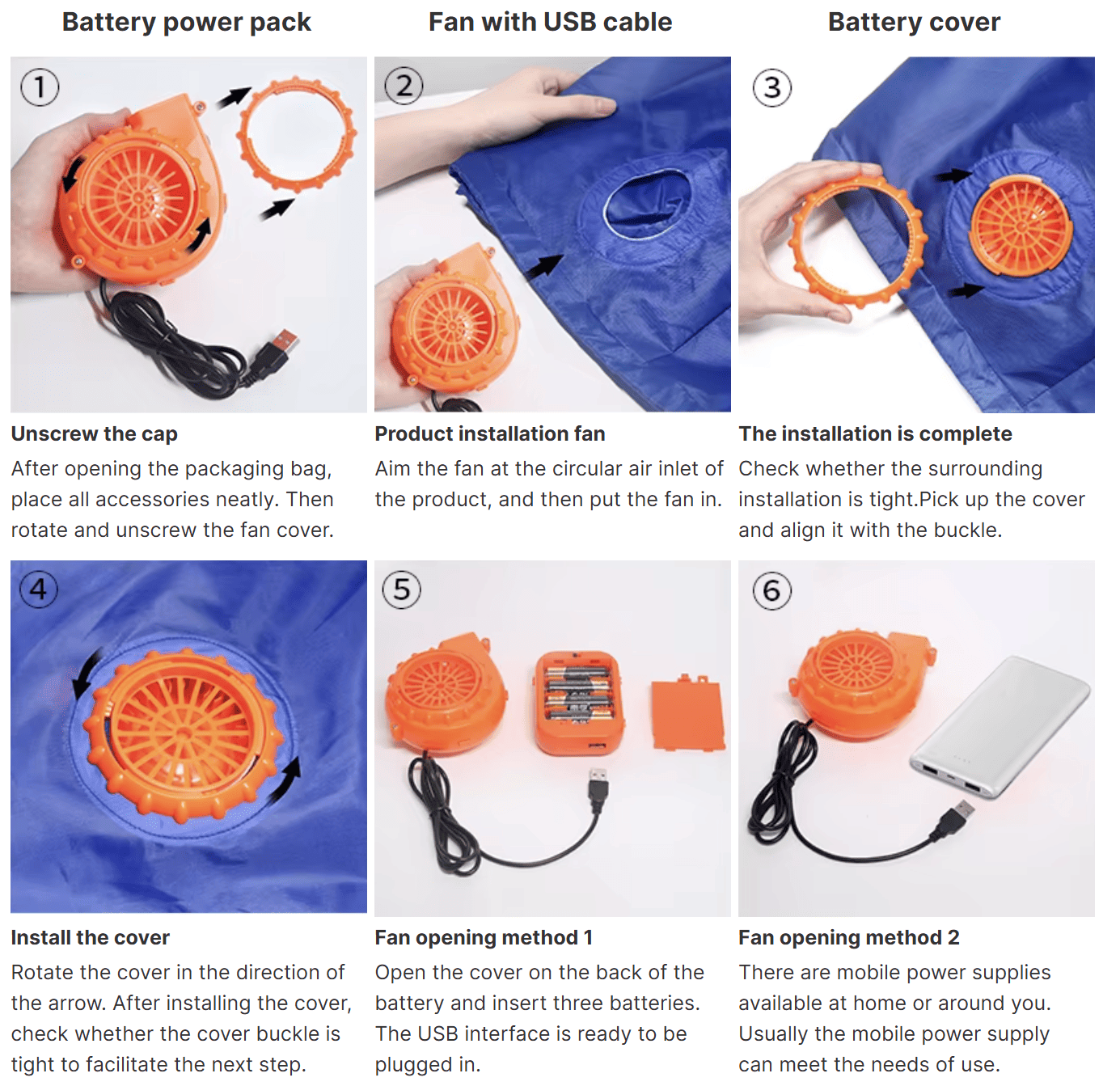 How do inflatable costumes work? Yiwu Sunrise Inflatable Toys LTD