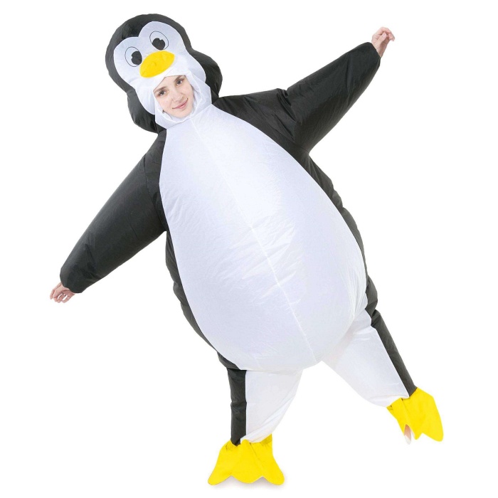 Inflatable penguin costume for Adults