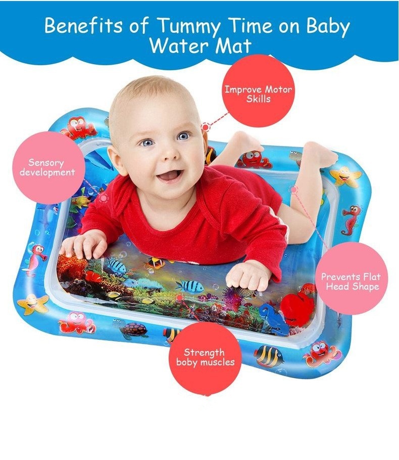 Inflatable Tummy Time Water Play Mat for Babies Yiwu Sunrise