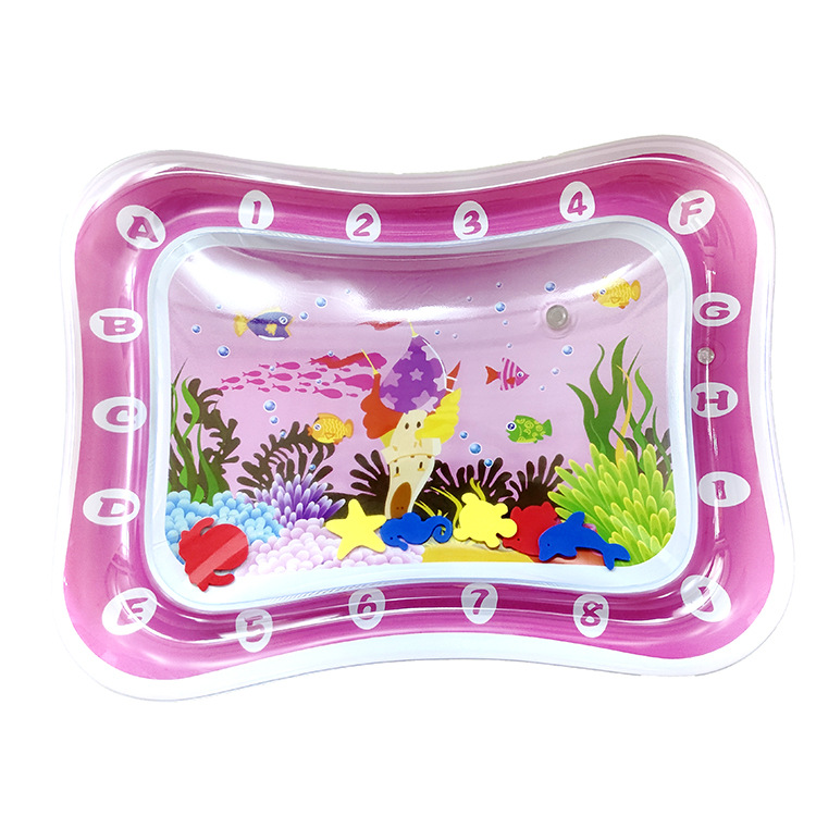 Inflatable Tummy Time Water Play Mat for Babies