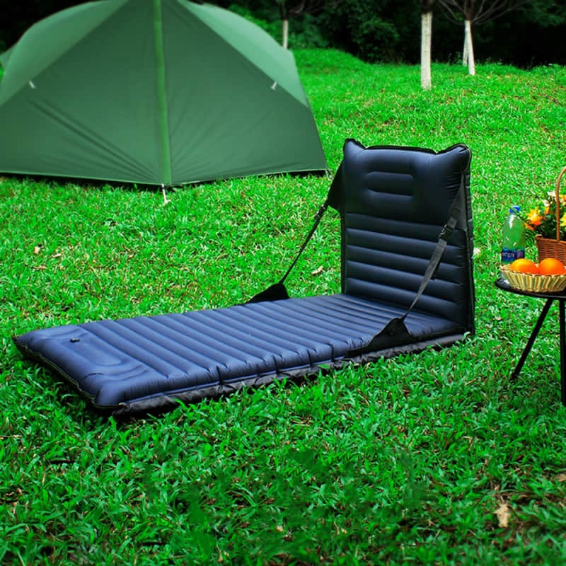 Outdoor self inflating camping sleeping pad 