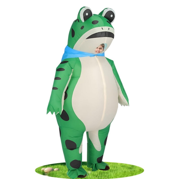 Inflatable Frog Air Blow Up Costume