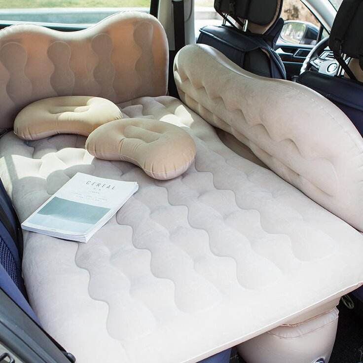 Inflatable Car Air Mattress SUV Backseat Air Bed
