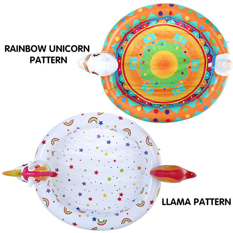 Inflatable Unicorn Llama Swimming Pool For Kids 