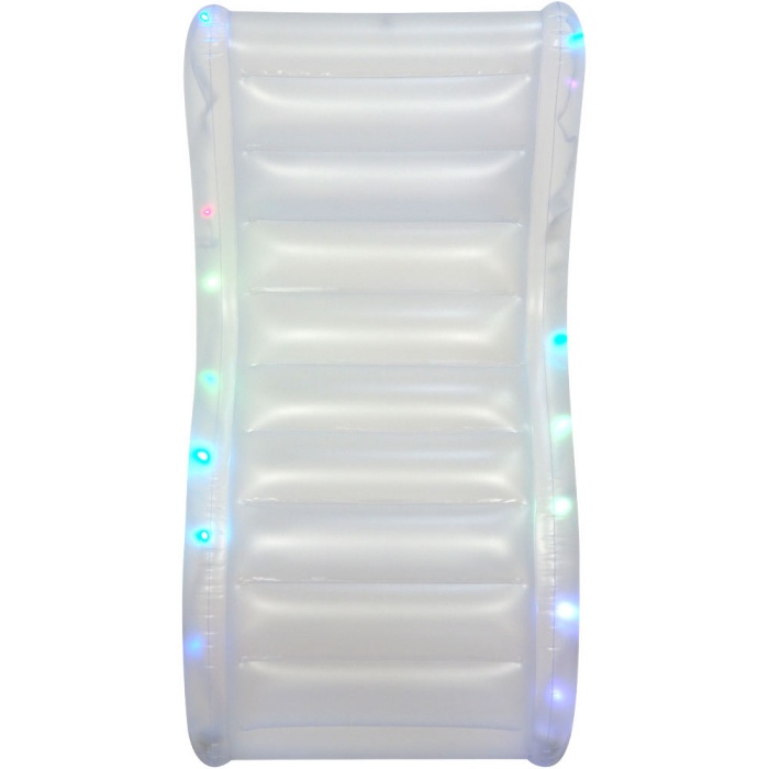 LED Light Up Inflatable Pool Lounger Float